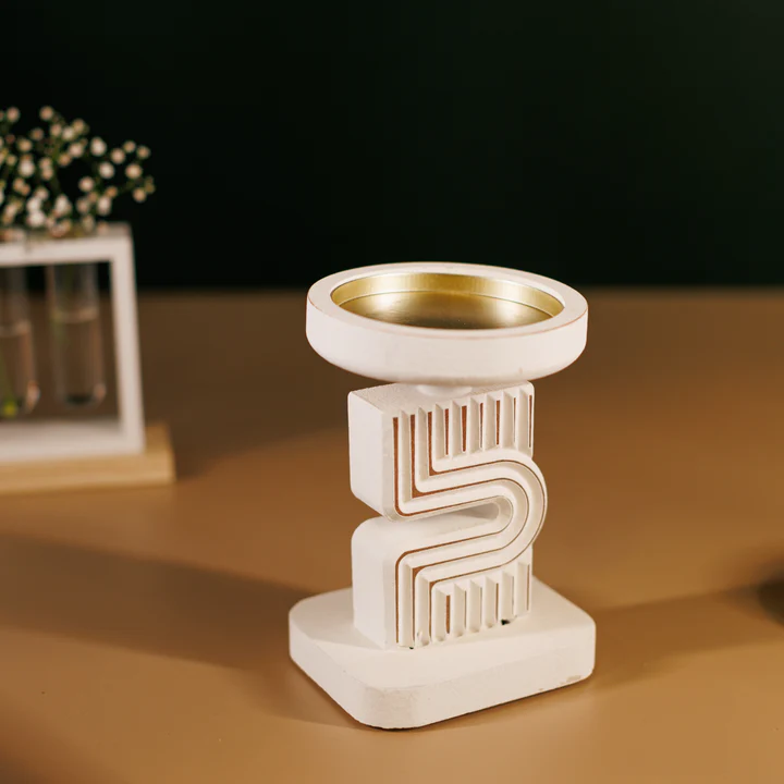 Pillar candle stand for Home and office decoration