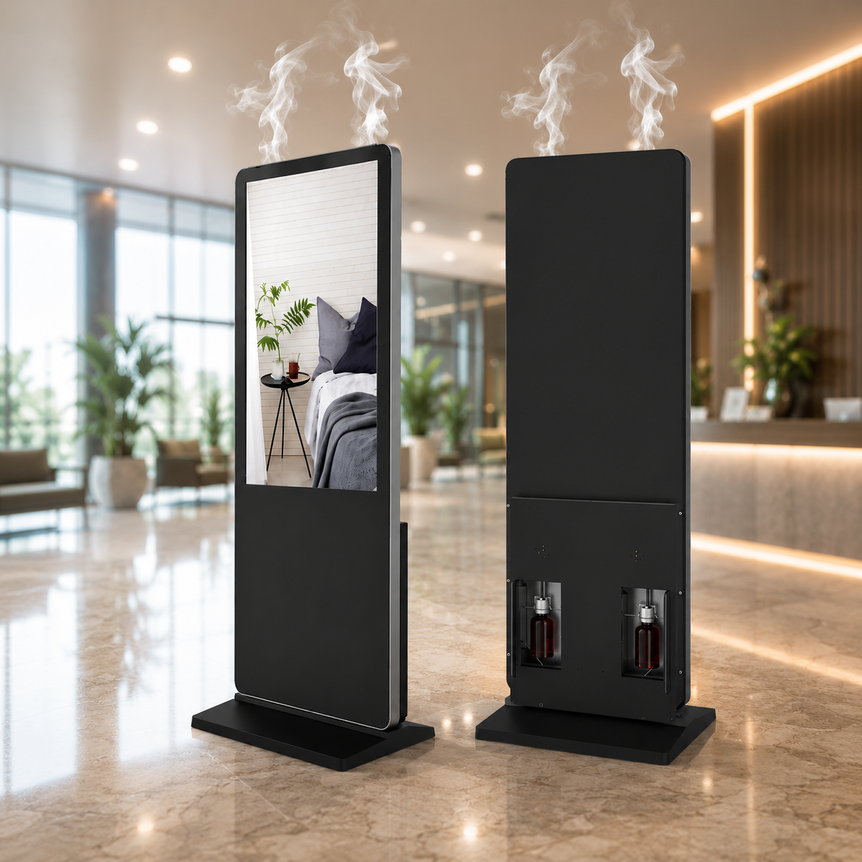AuraDecor ScentScreen Pro – Digital Advertising Display with Smart Aroma Scenting