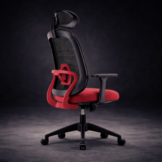 Auradecor Nexa Ergonomic Chair with Headrest Recline & Adjustable Lumbar Support