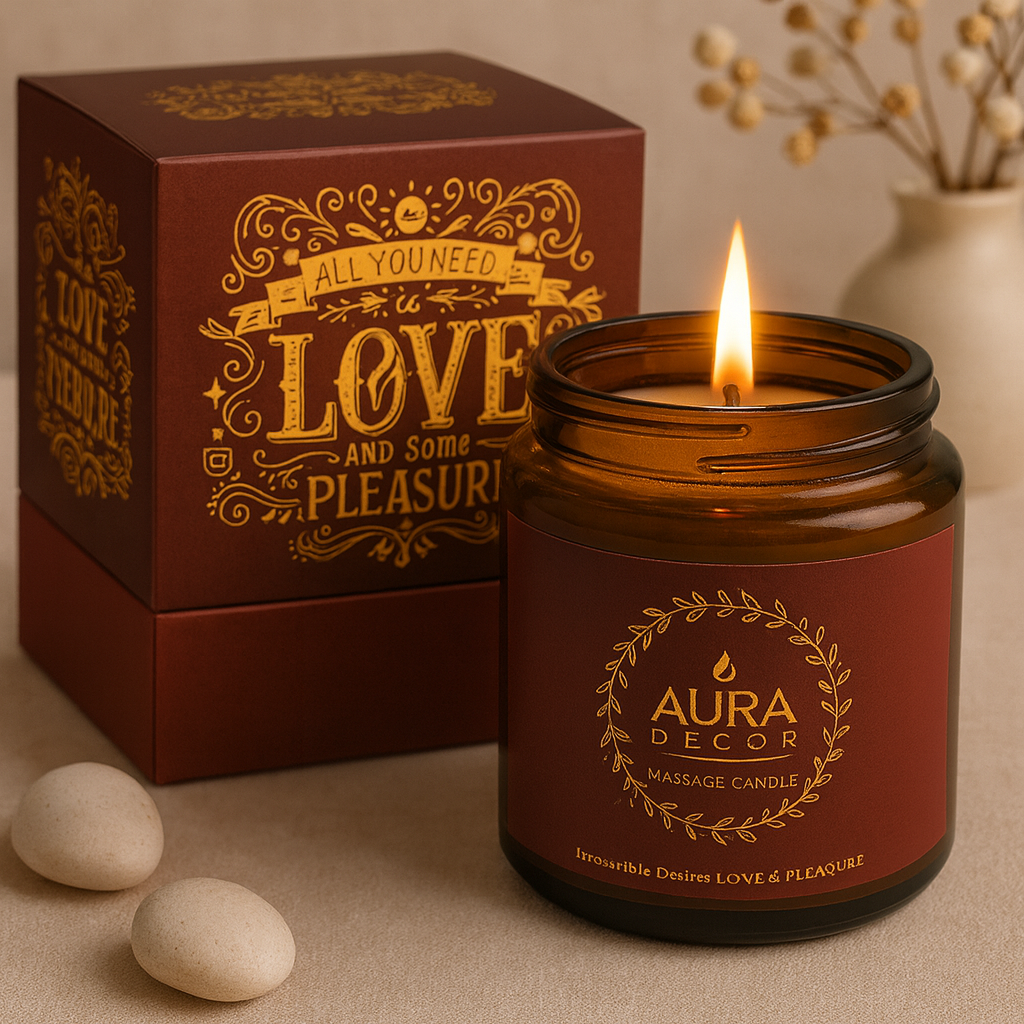 Bulk Buy Aura Decor Body Massage Candle ( 50 Pcs )