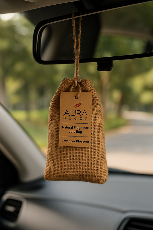 Jute Bag Car  Freshener