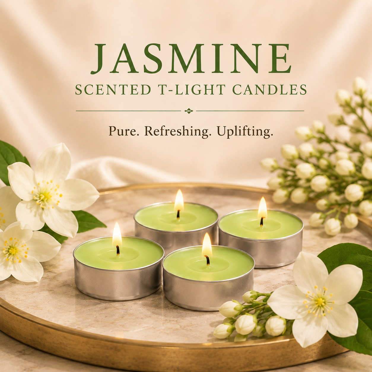 AuraDecor Pack of 10 Fragrance Tealight