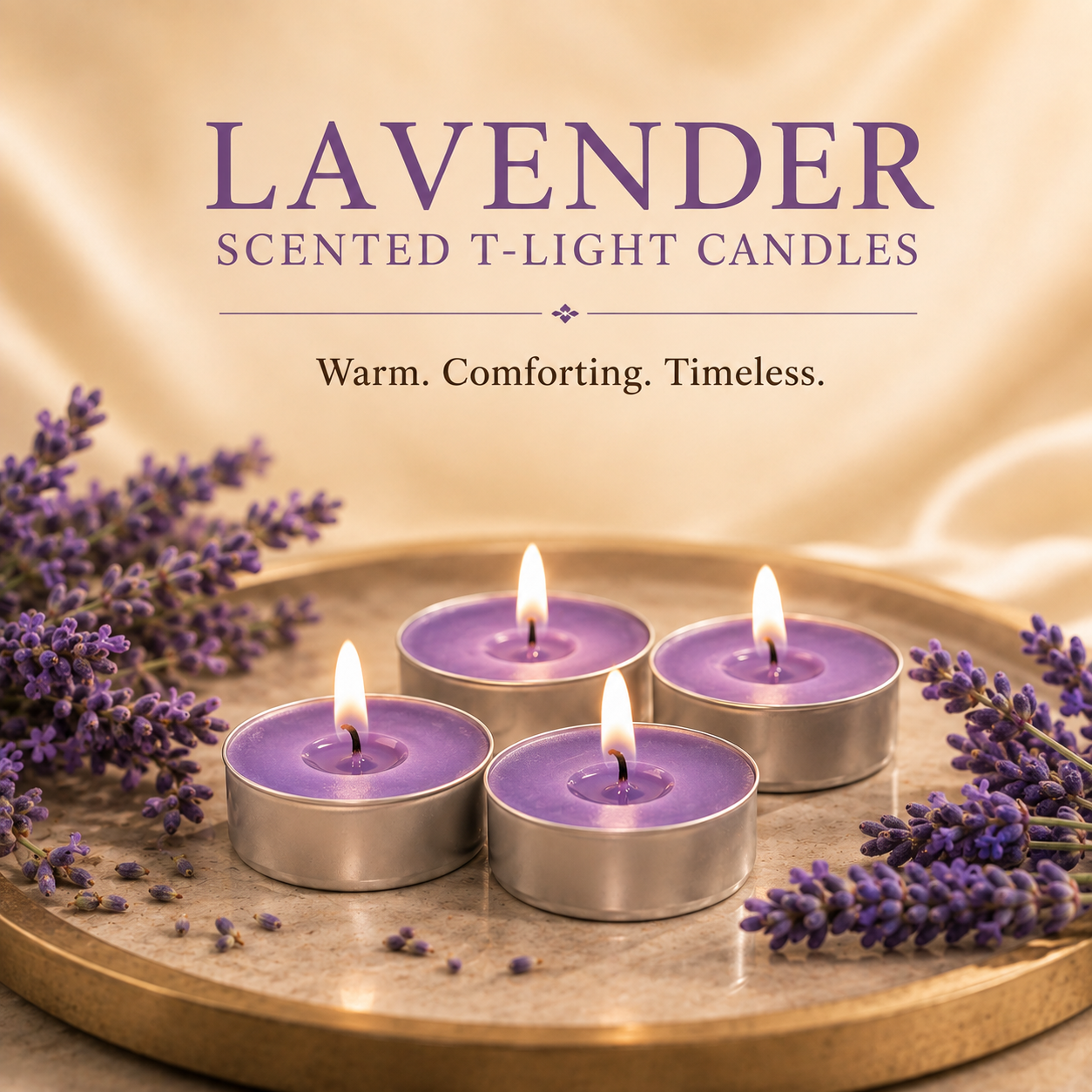 AuraDecor Pack of 10 Fragrance Tealight