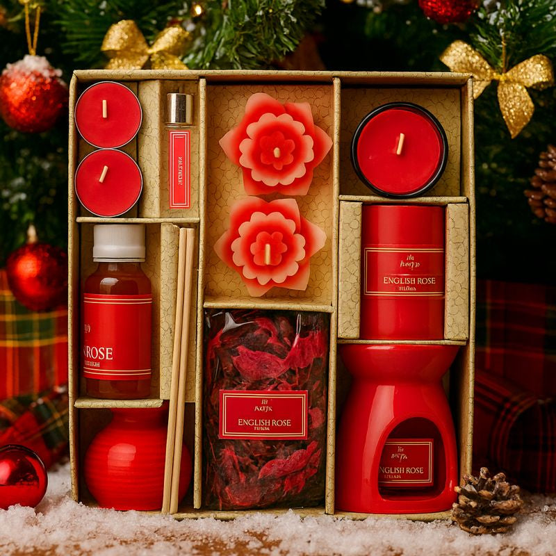 Combo Gift Pack for Aroma theraphy Fragrance English Rose