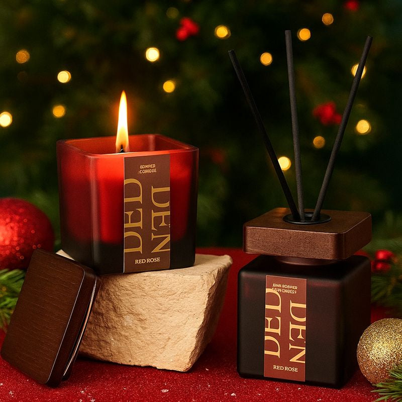 AuraDecor Wooden Whisper Duo Gift Set