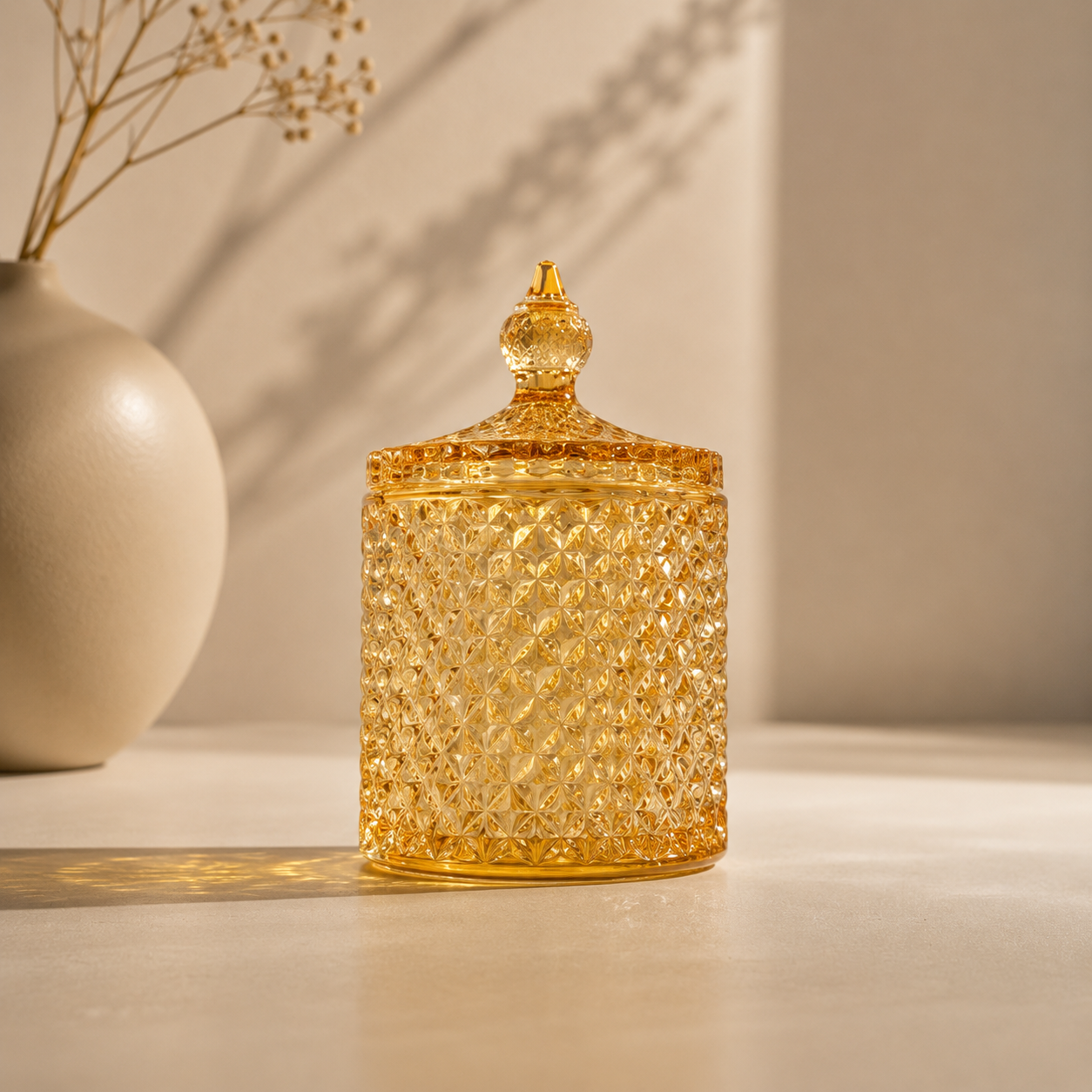 Bulk Buy Empty Diamond Jar (Master Pack of 20 Pcs )