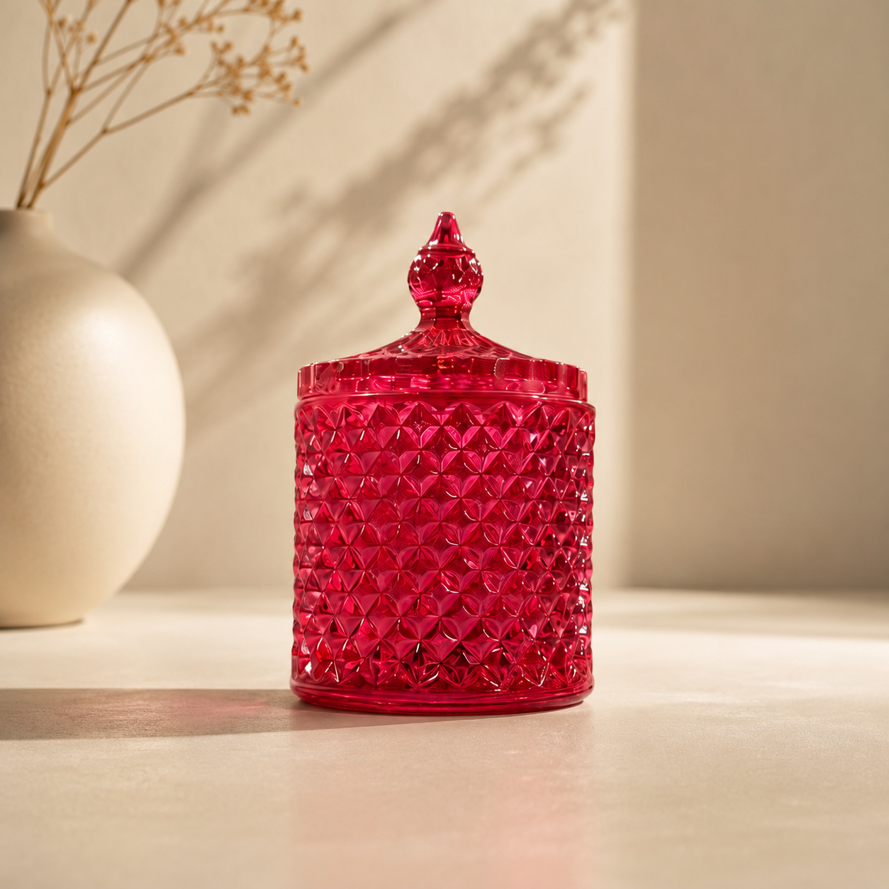 Bulk Buy Empty Diamond Jar (Master Pack of 20 Pcs )