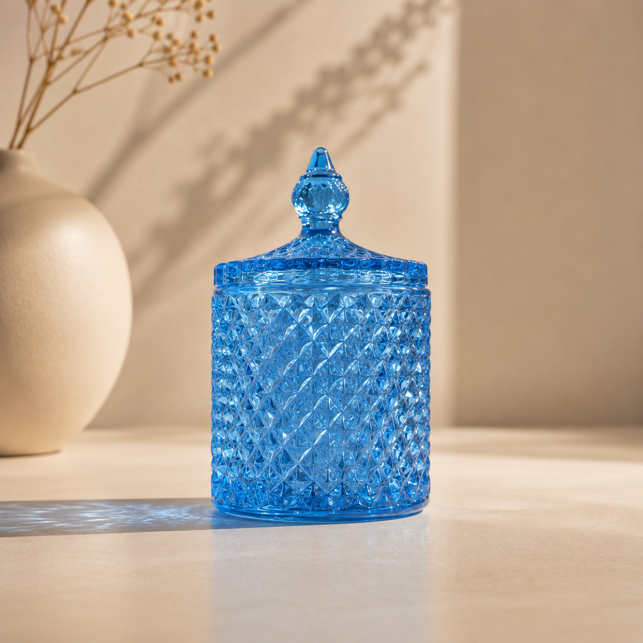 Bulk Buy Empty Diamond Jar (Master Pack of 20 Pcs )