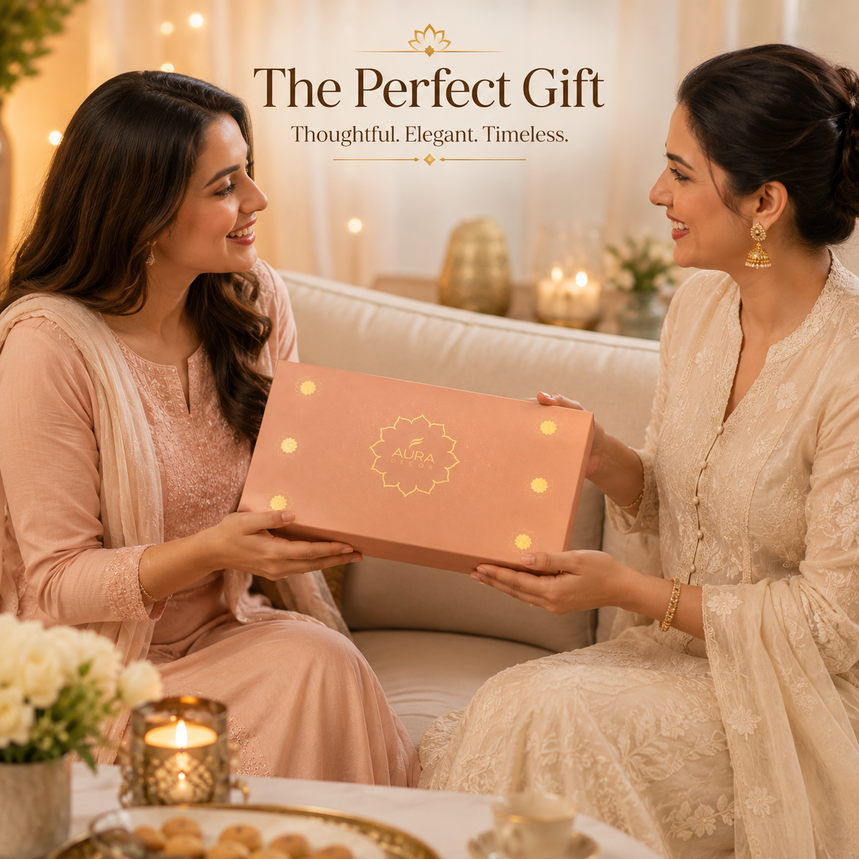 Bulk Buy Set of 3 Lotus Urli Gift Set (Oudh Fragrance ) [10 box Master pack]
