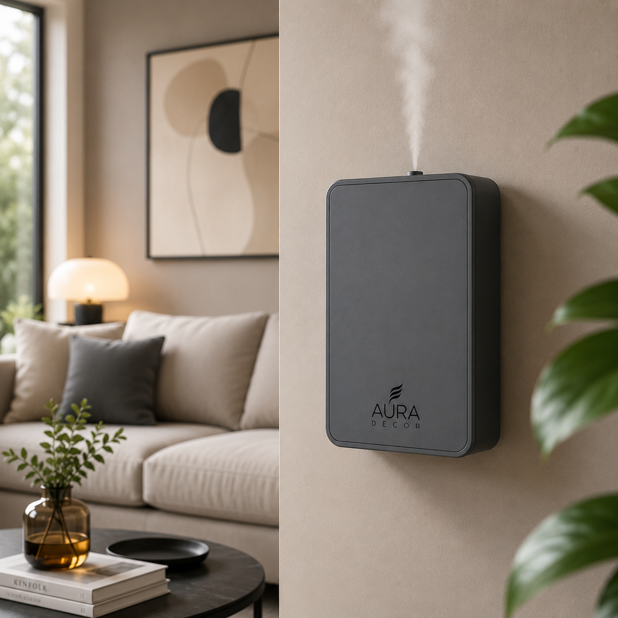 AuraDecor X2Pro Air Diffuser Bluetooth , Battery & USB both Enabled