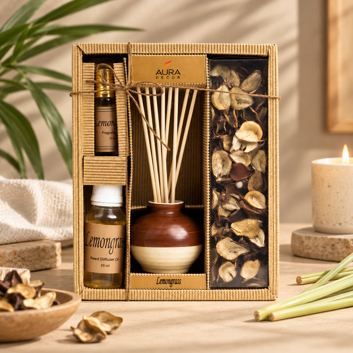 Bulk Buy Reed Diffuser Gift Set with Potpourri Master Box 20 Pcs ( RD-10 )