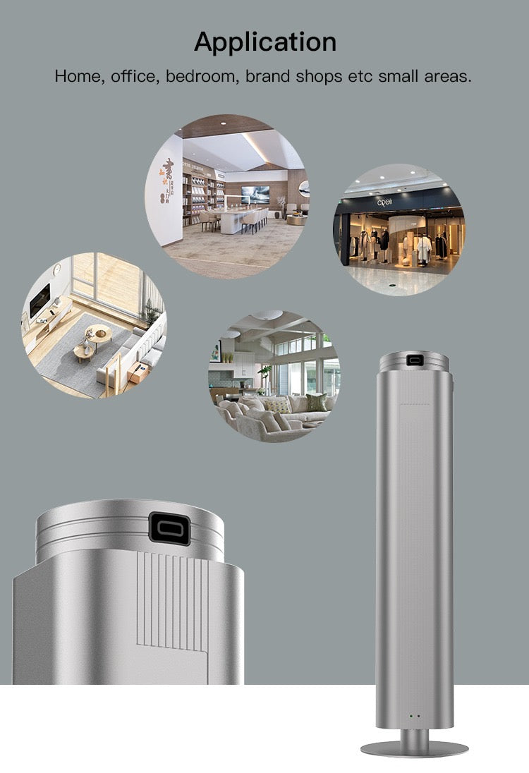 Auradecor F-Air Floor Standing Commercial Scent Diffuser Tower Machine