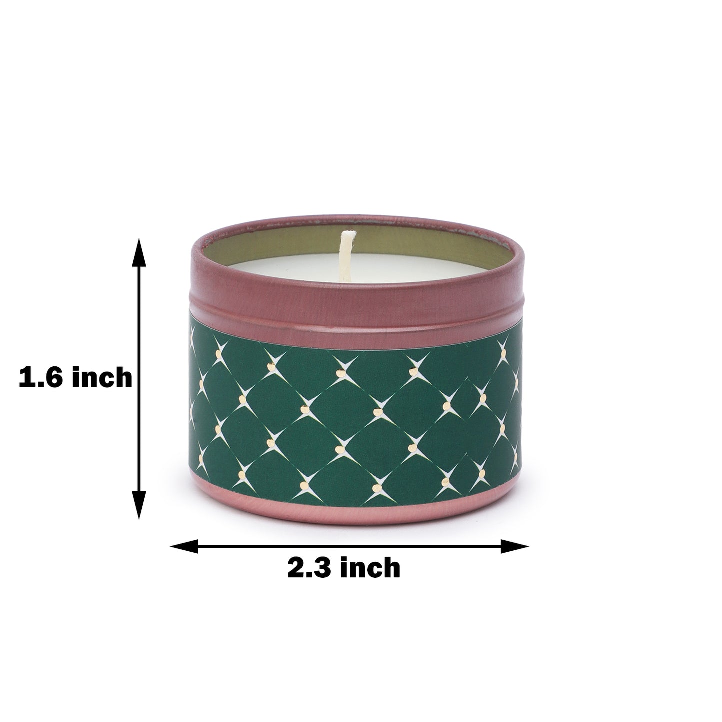 Auradecor Tin Candle Gift Set | Set of 4