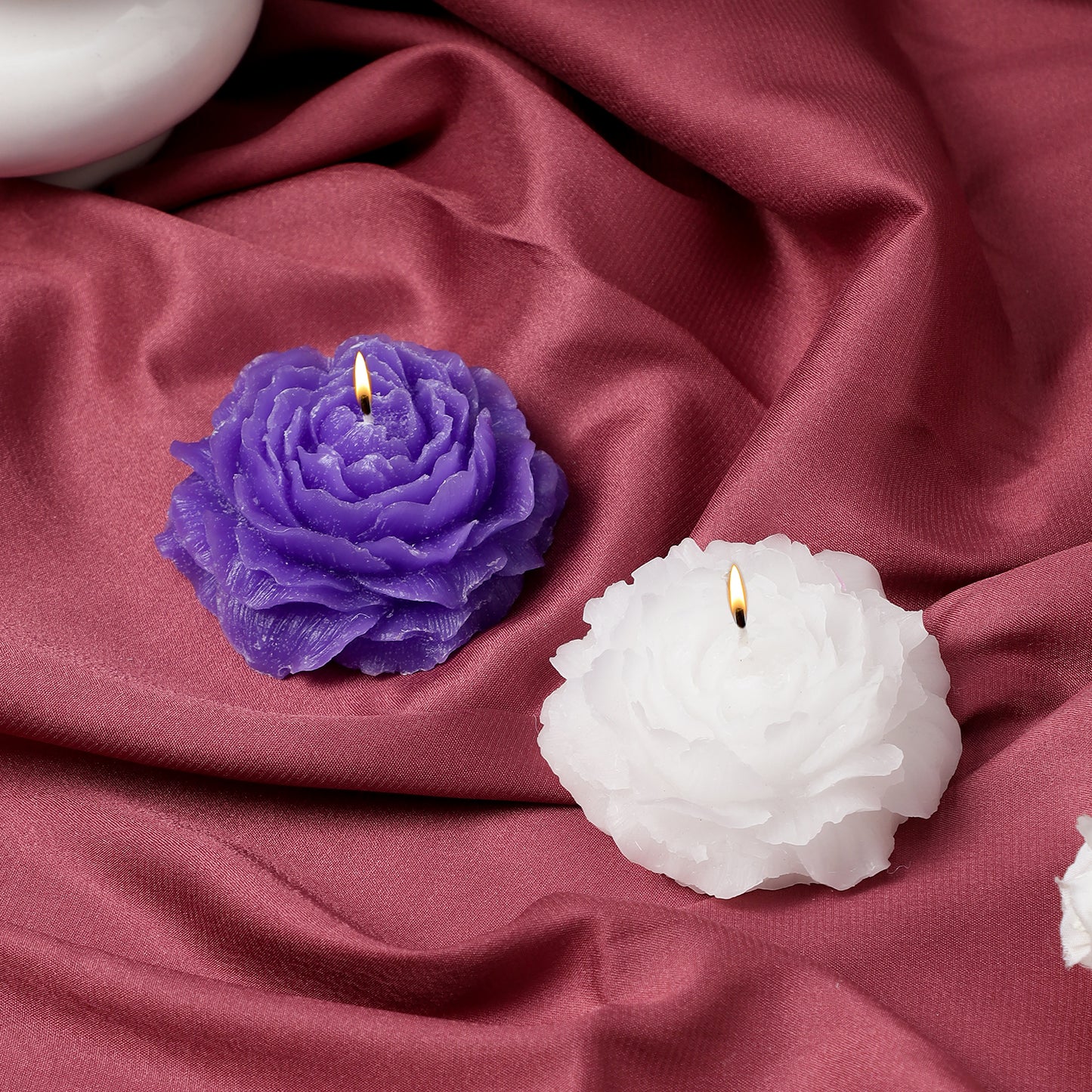 Floating Flower Candle Set - Aromatic Duo