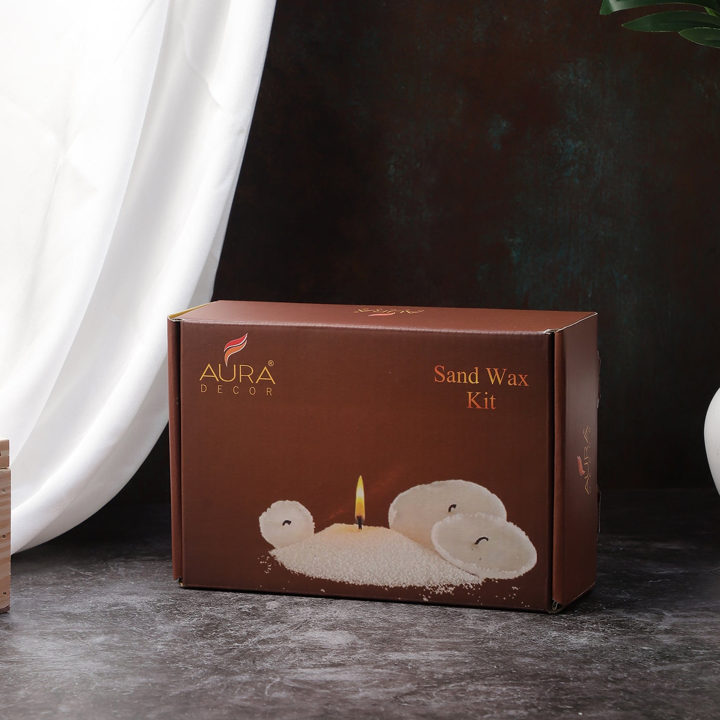 Auradecor Sand Wax Kit - Create Your Personalized Candle Experience