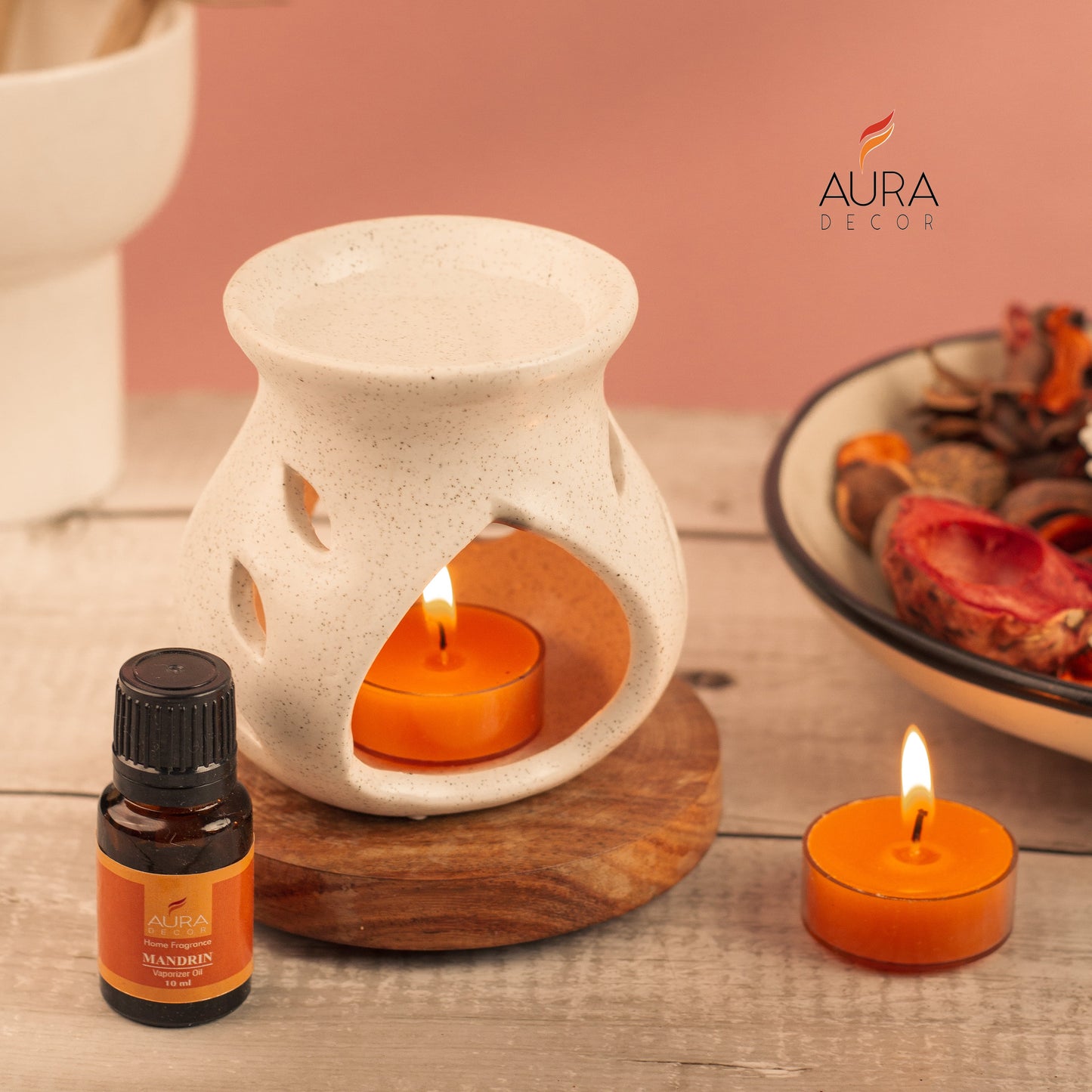 Bulk Buy AuraDecor Gift Set New ( GS-16 ) ( Diffuser , Fragrance, Potpourri & 2 Tealights ) MOQ 20 Sets