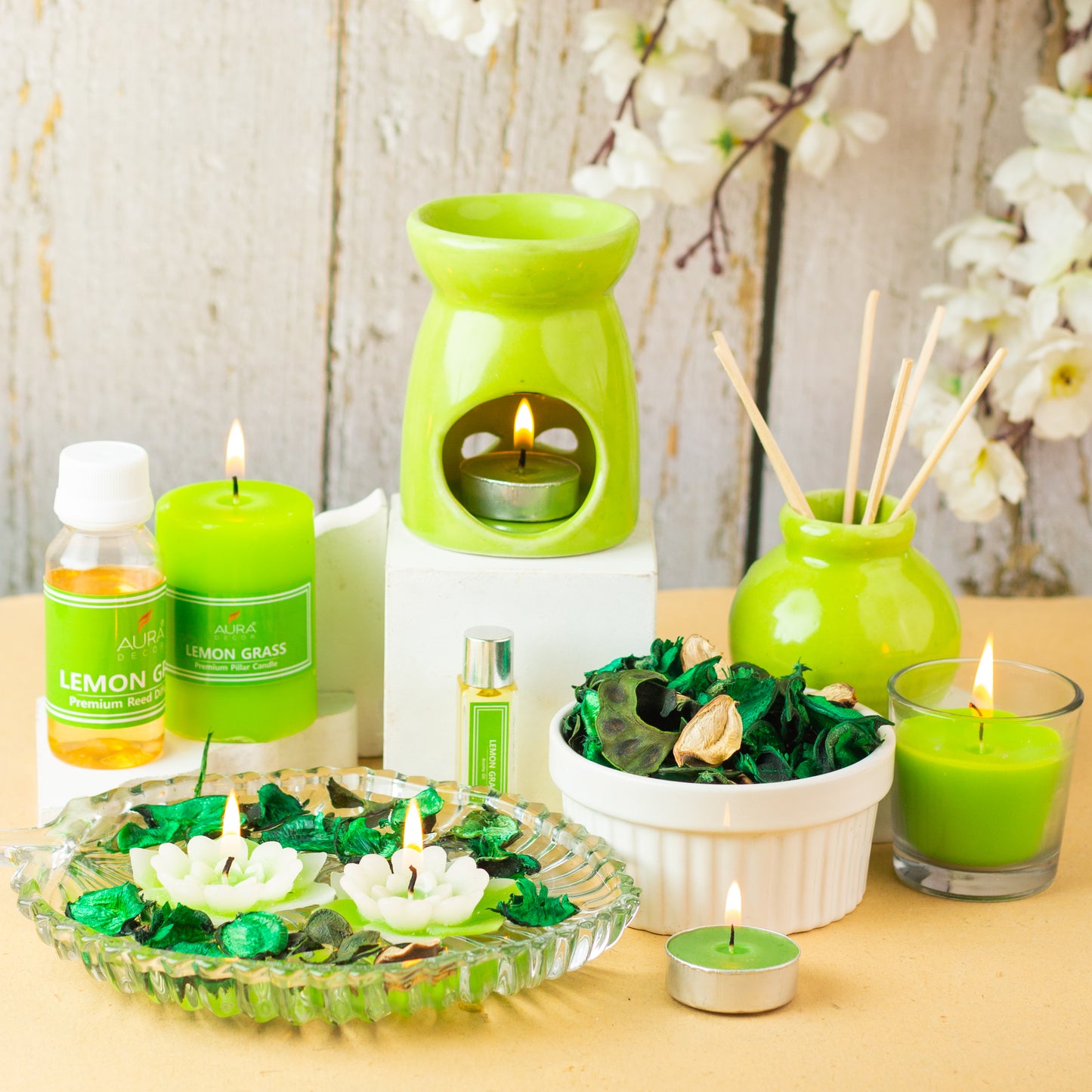 Auradecor Combo Gift Pack for Aromatherapy, Corporate Gifting GS 20