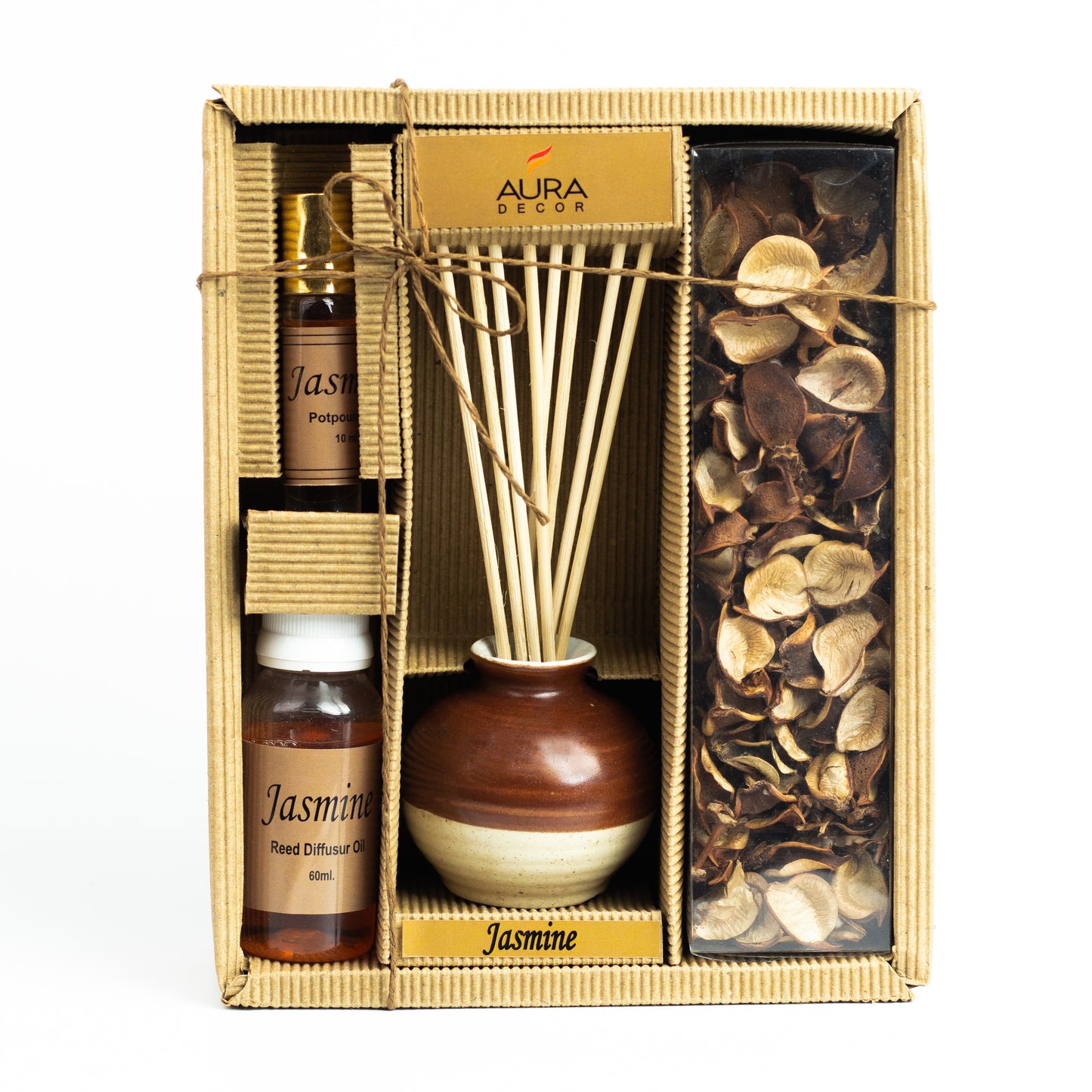 Reed Diffuser Gift Set with Potpourri Master Box 20 Pcs ( RD-10 )