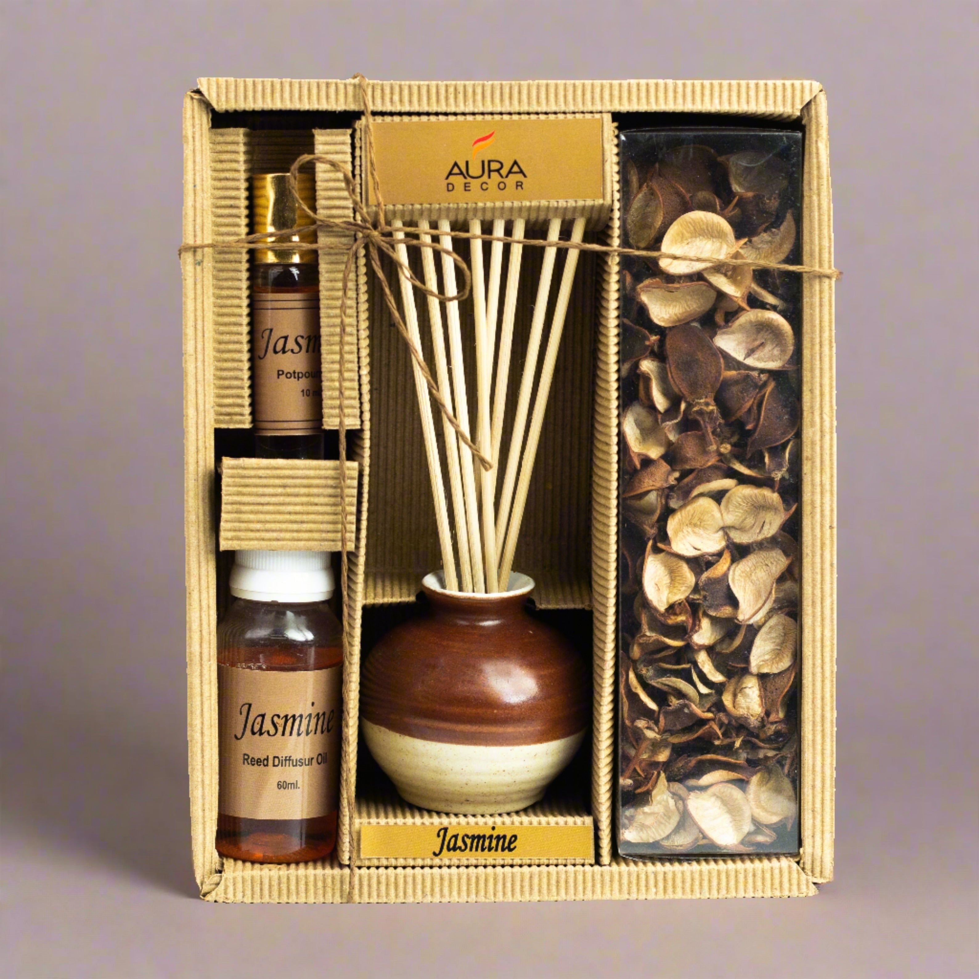 Auradecor Reed Diffuser Gift Set with Potpourri ( RD10 ) – AuraDecor