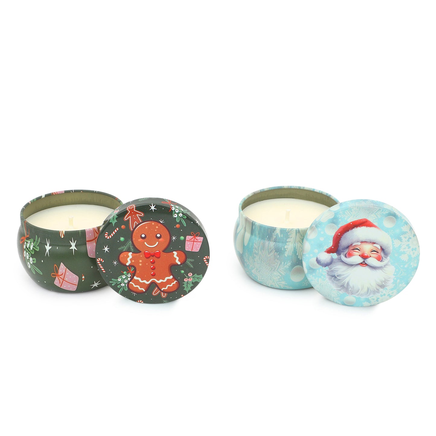 Christmas Charm Gift Set |Set of 4| Christmas candle|