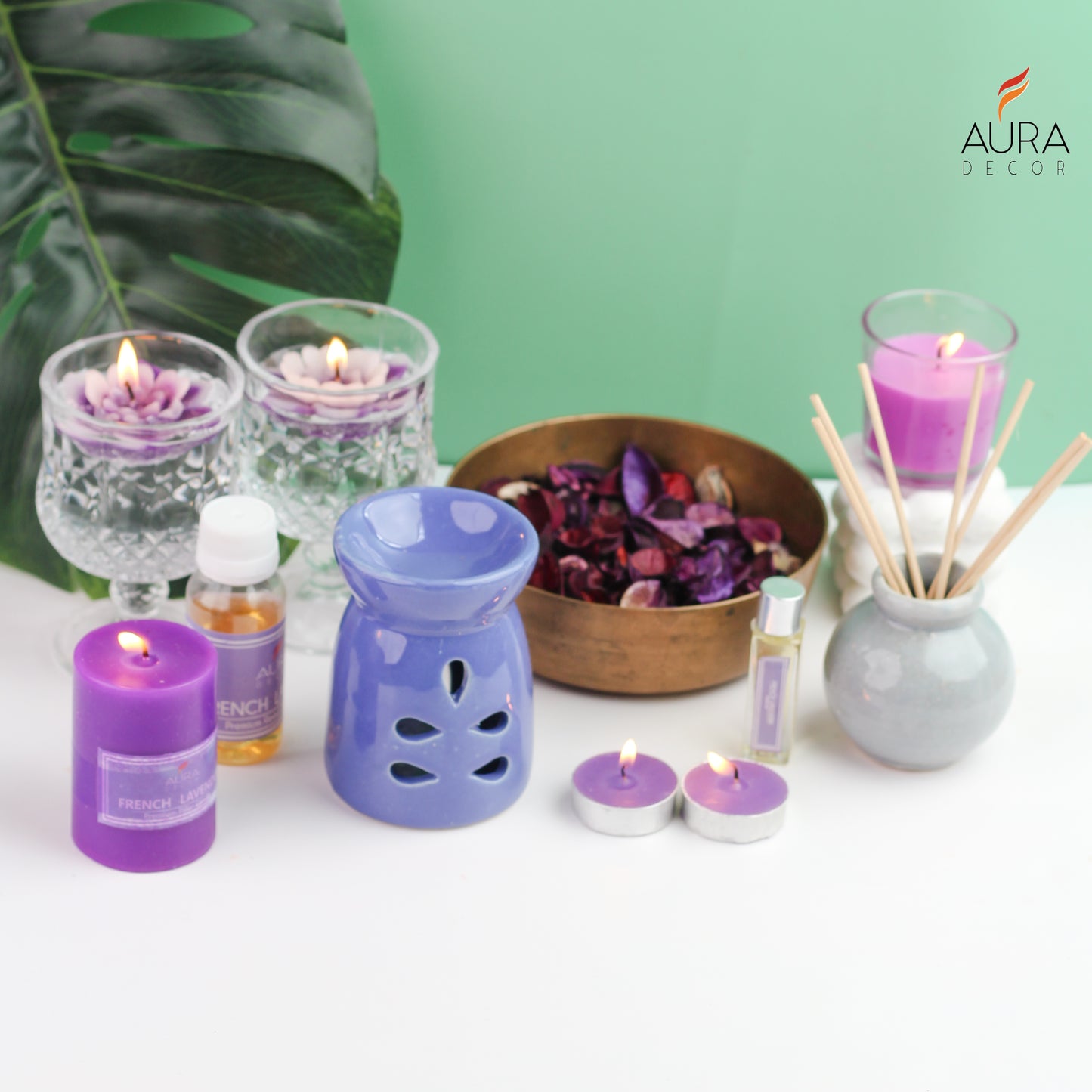 Auradecor Combo Gift Pack for Aromatherapy, Corporate Gifting GS 20