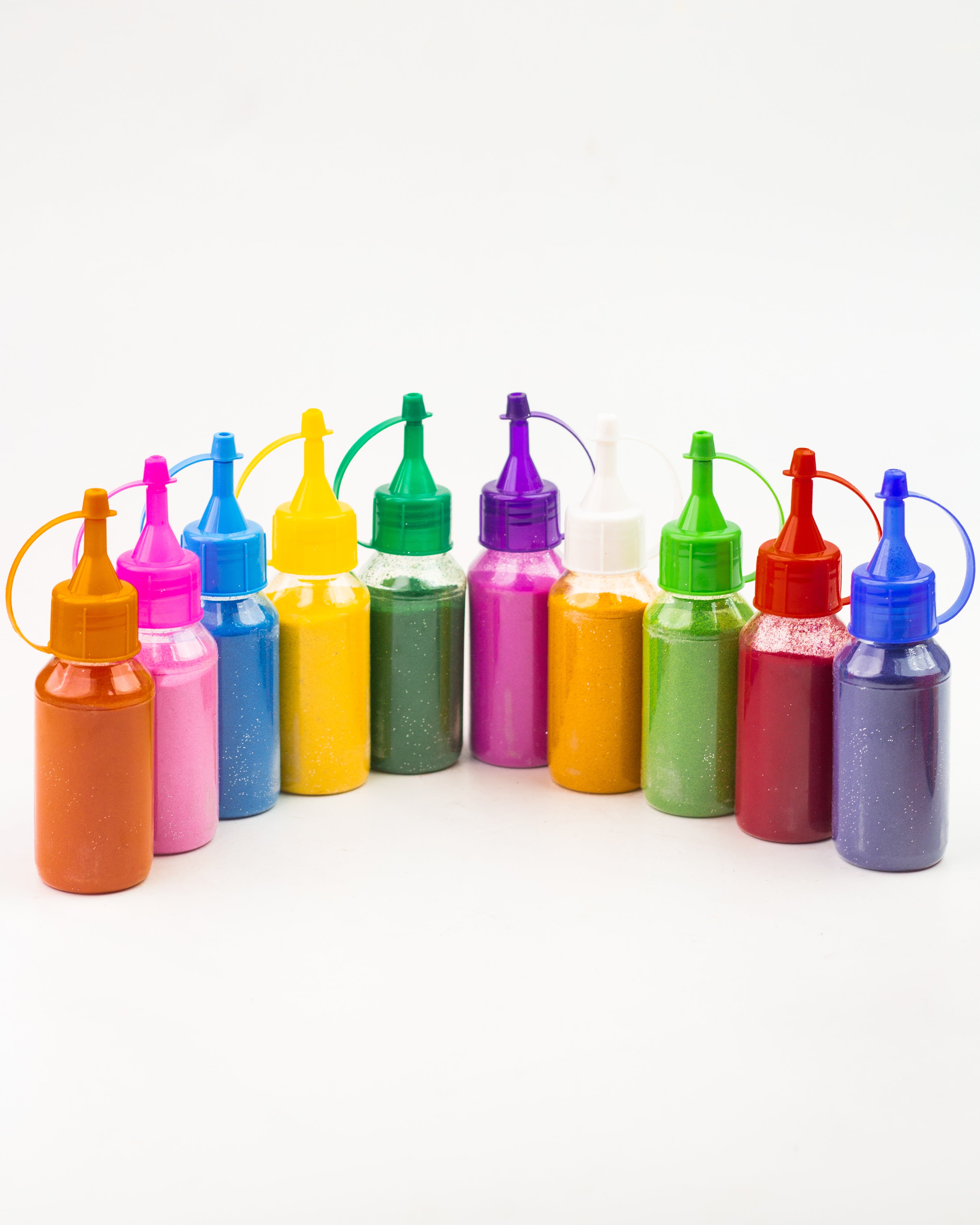 Multicolour Rangoli Pack of 10 Multicolour Rangoli Colours – AuraDecor
