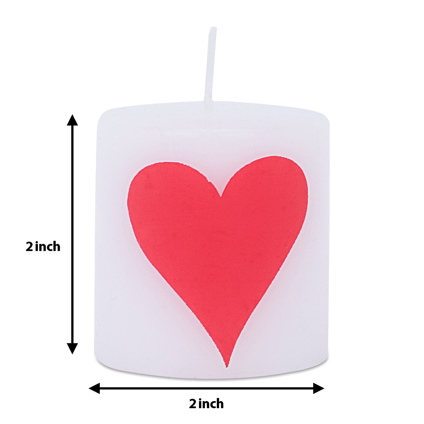 Playing Deck Pillar Candle Set – Hearts, Diamonds, Spades & Clubs