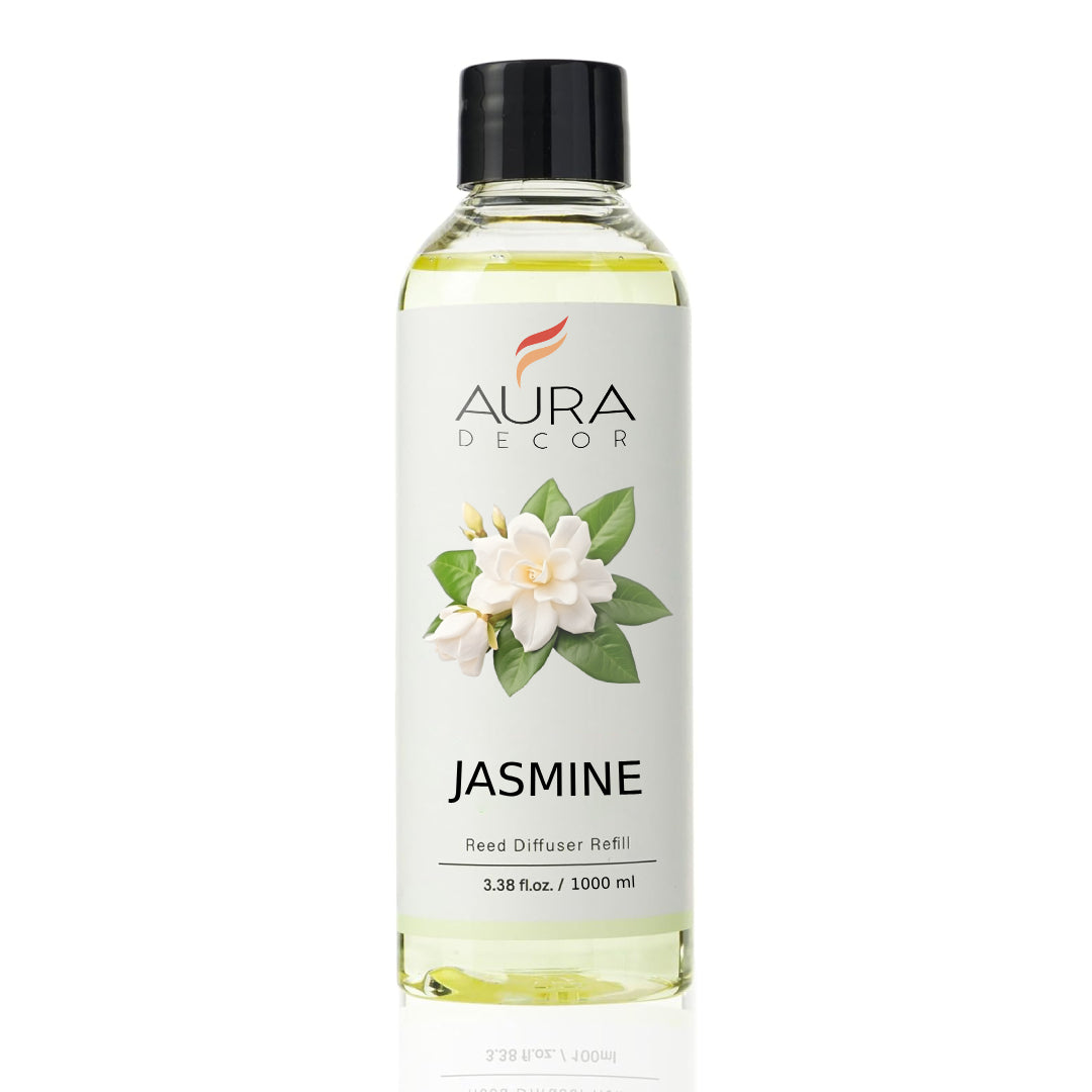 AuraDecor Reed Diffuser Oil with 10 Free Sticks