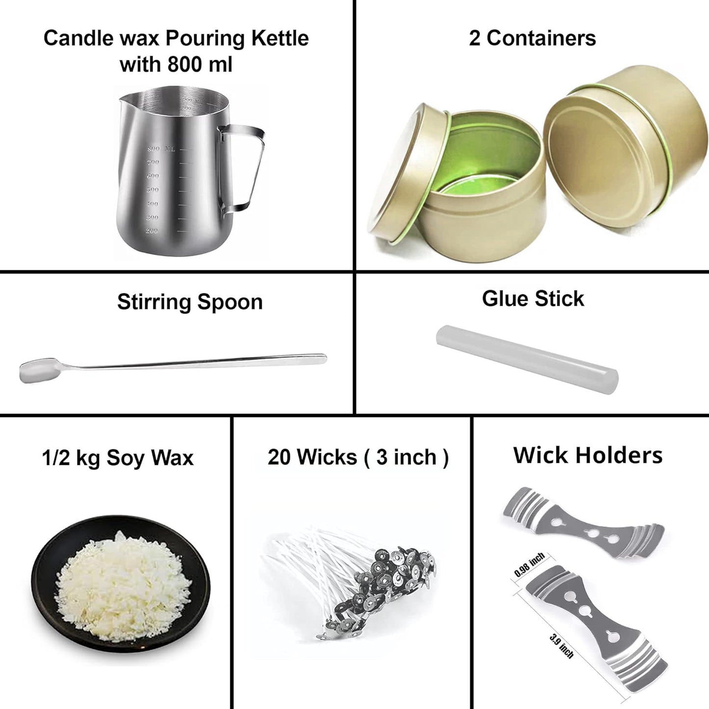 AuraDecor Candle Making Kit for DIY Projects