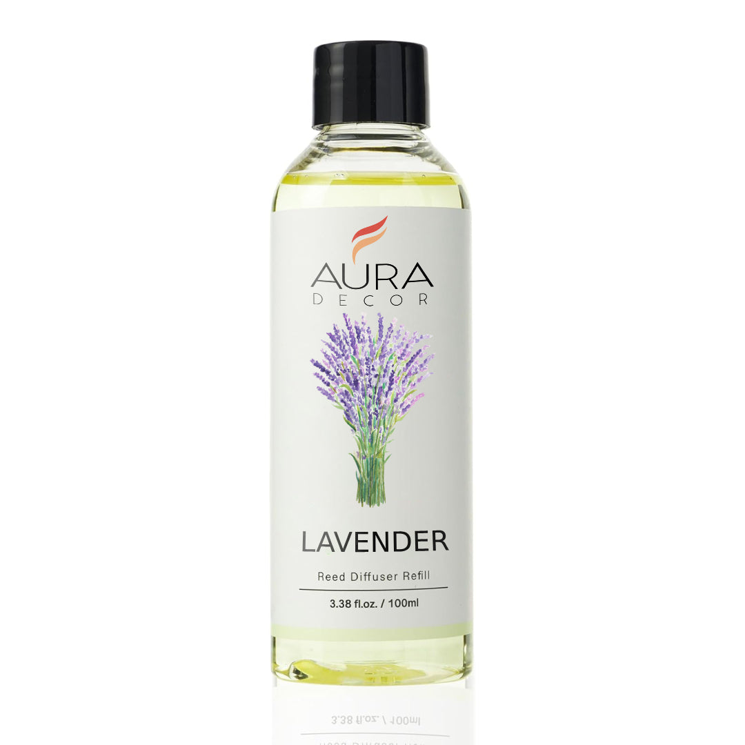 AuraDecor Reed Diffuser Oil with 10 Free Sticks