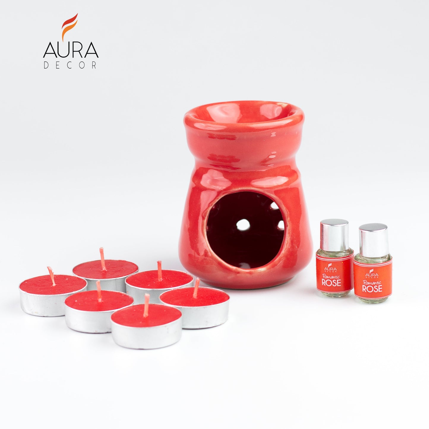 Bulk Buy AuraDecor Aromatherapy Diffuser Gift Set with 6 Tealights (GS-09) (Master 20 Pcs)