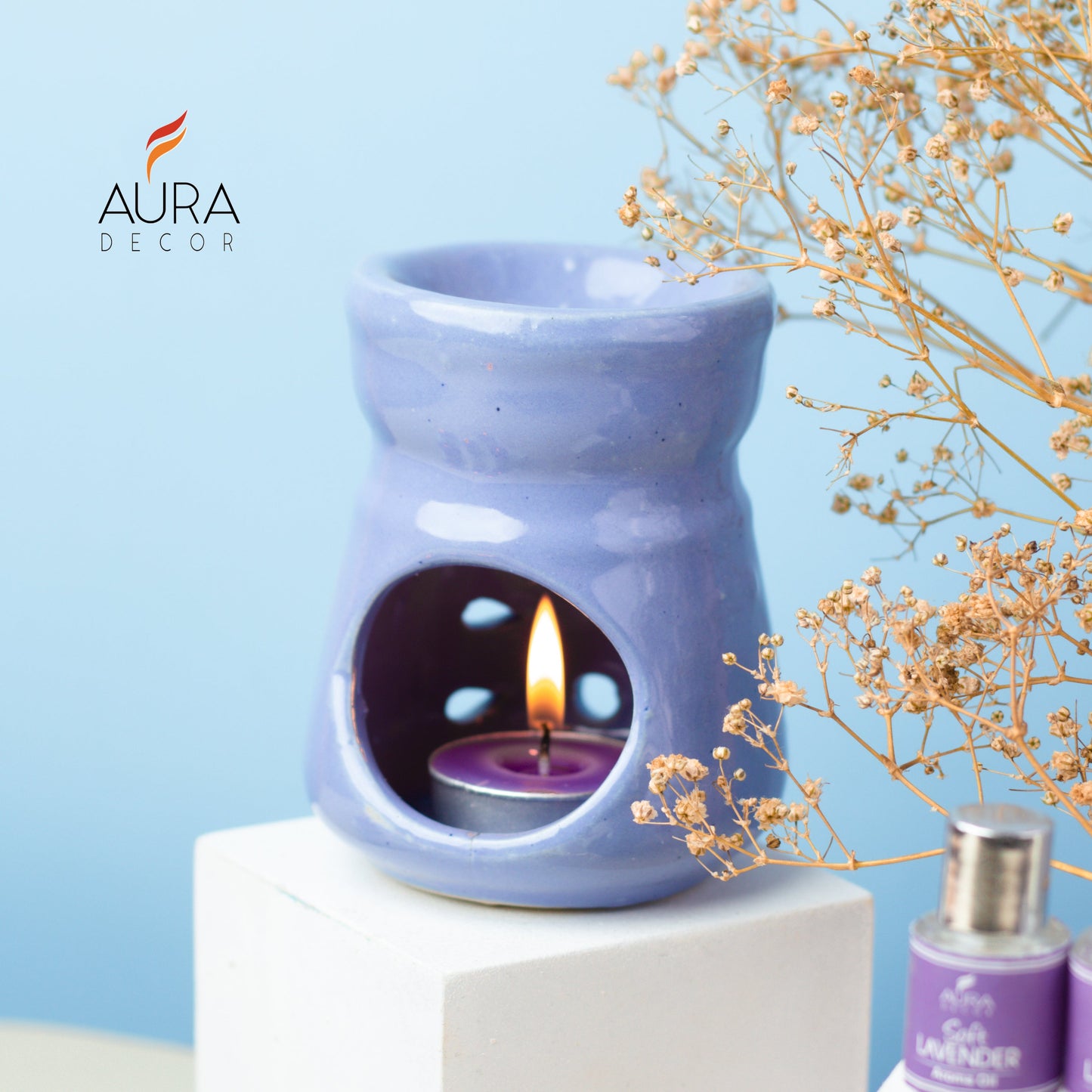 Bulk Buy AuraDecor Aromatherapy Diffuser Gift Set with 6 Tealights (GS-09) (Master 20 Pcs)