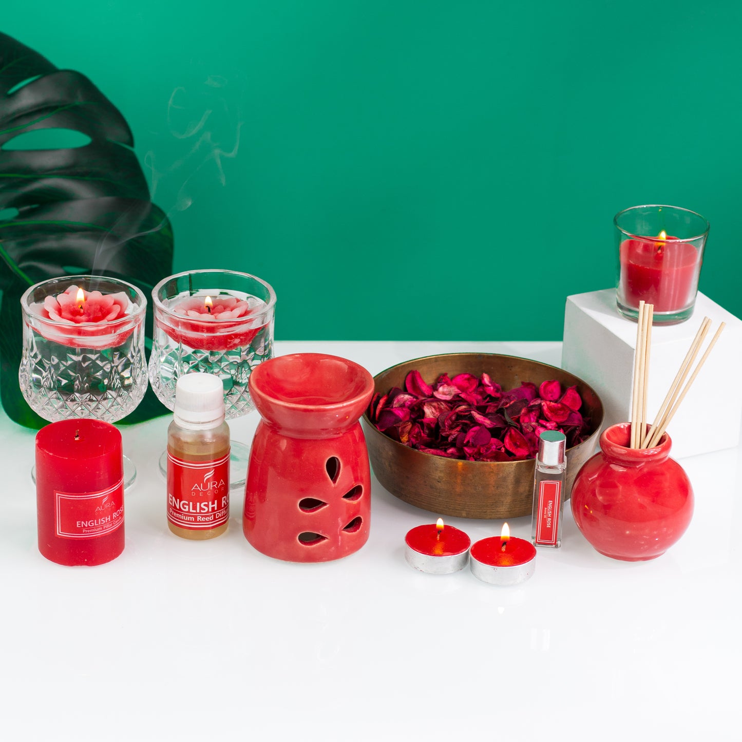 Auradecor Combo Gift Pack for Aromatherapy, Corporate Gifting GS 20