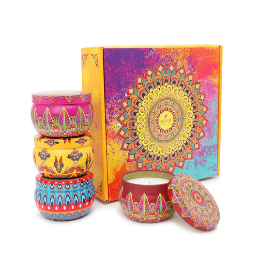 Morrocan Tin Gift Set |Set of 4|