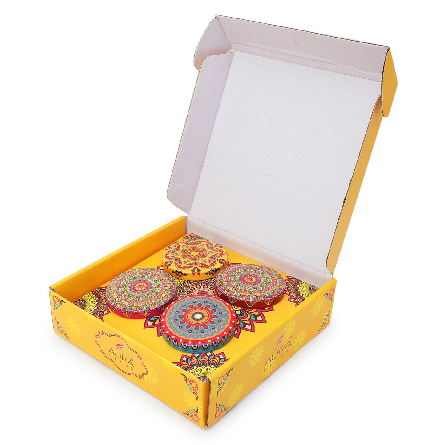 Bulk Buy Morrocan Tin gift set |Set of 4| (Master pack of 20 box)