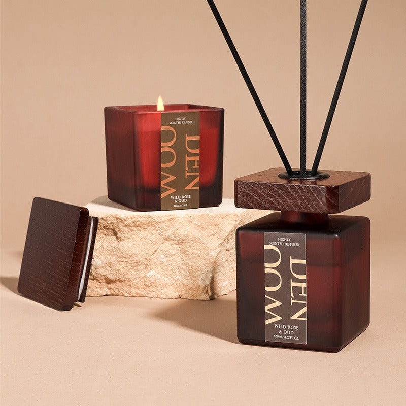 AuraDecor Wooden Whisper Duo Gift Set