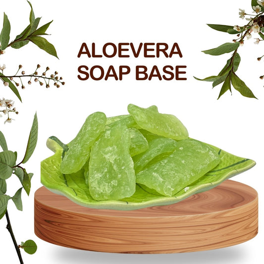 Soap Aleo Vera Pure and Natural Soap Base For Soap Making – No Paraben, SLS, Tallow, Alcohol Free