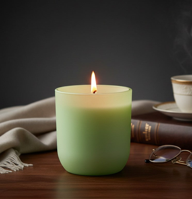 Auradecor Lume Gentle Hour Candle || Glass candle|| Scented candle