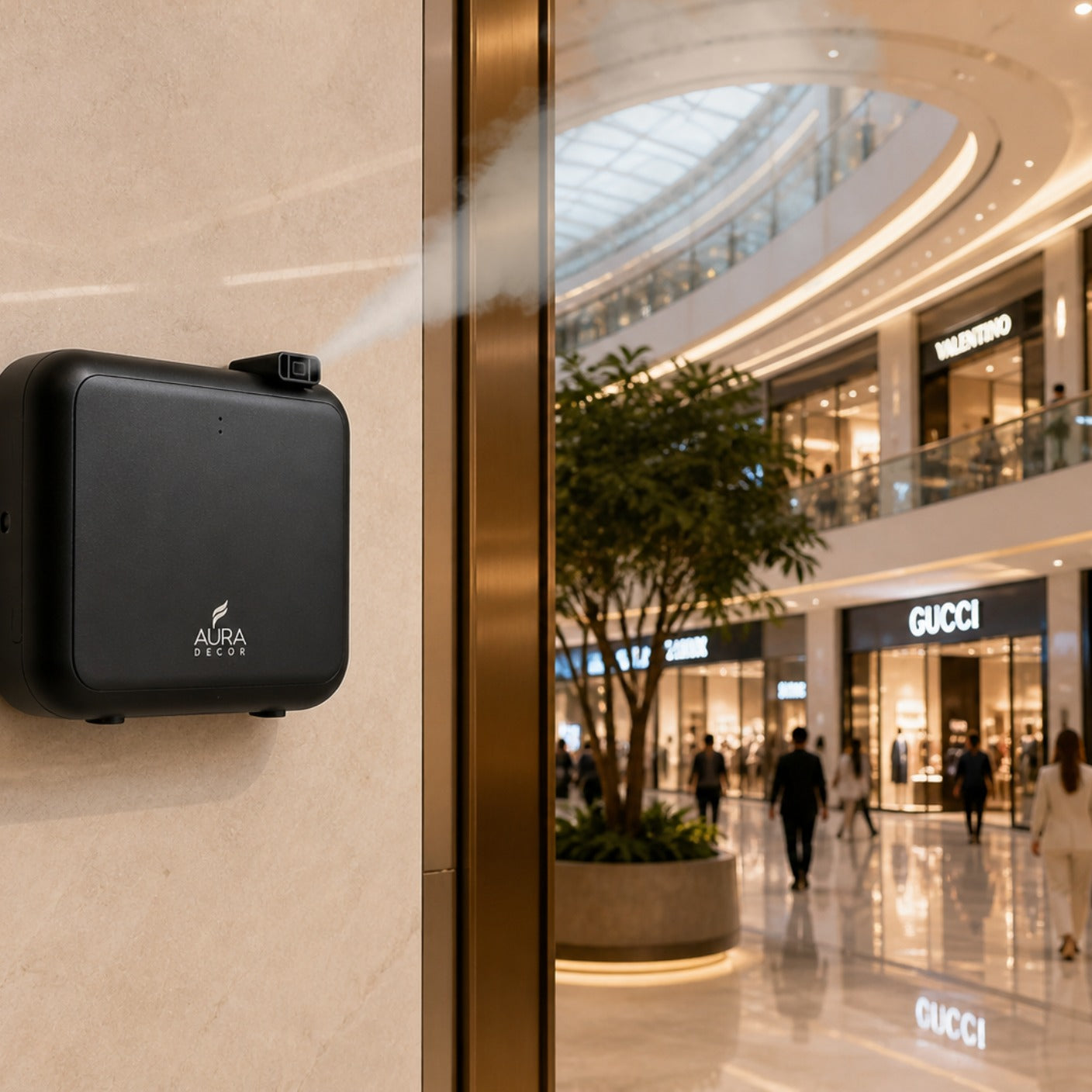 AuraDecor EP600 Power Automatic Intelligent  HVAC Enabled Scent Diffuser ( ISO 9001 )