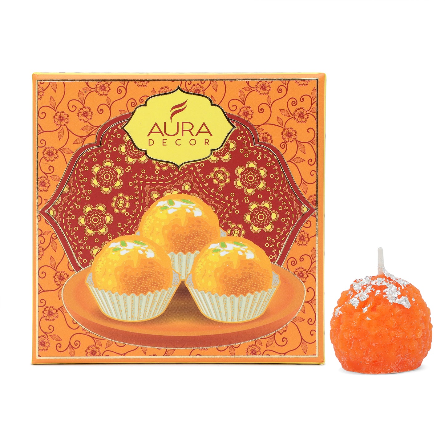 Festive Ladoo Candle Gift Set  |Set of 4|