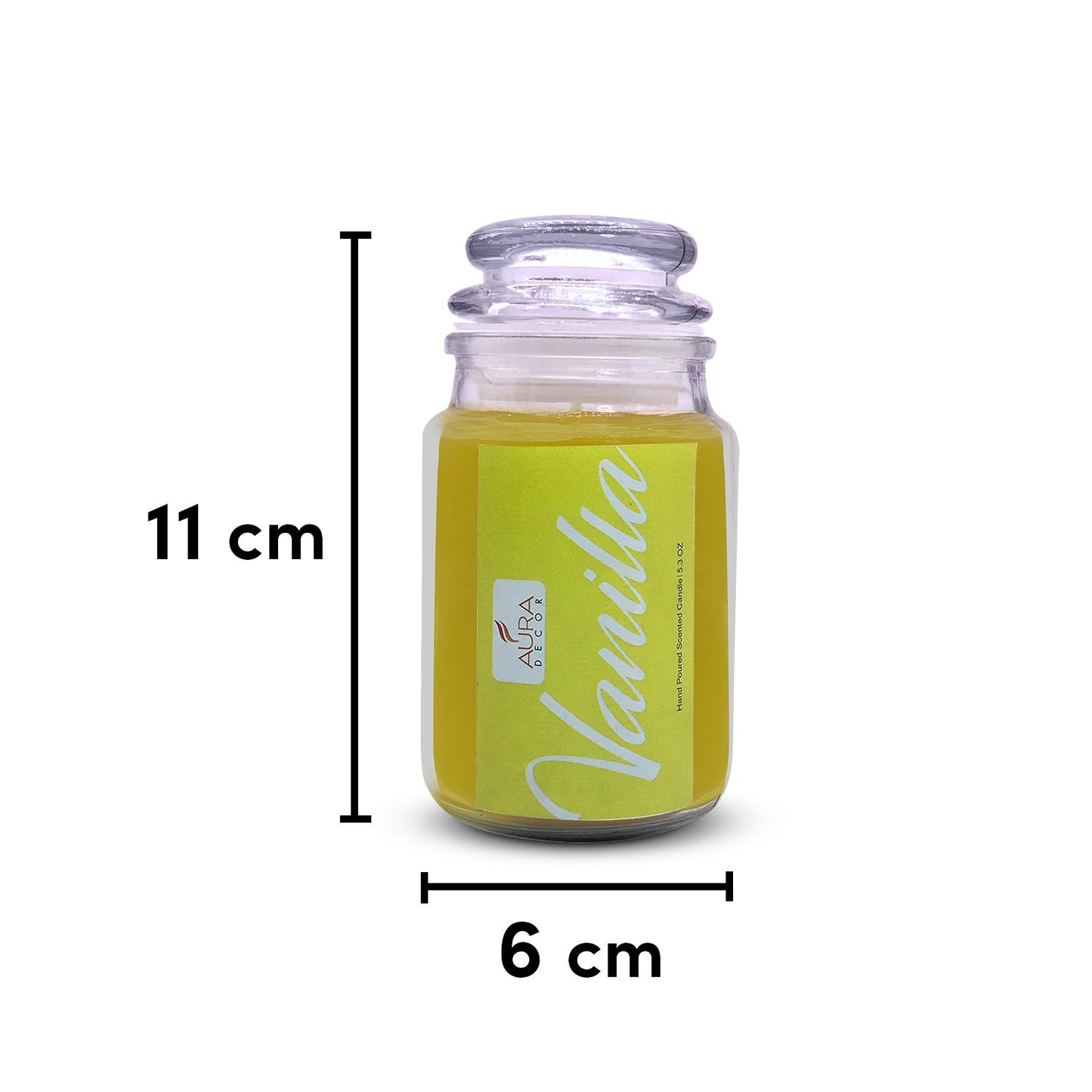 Fragrance Jar Candle ( Vanilla )