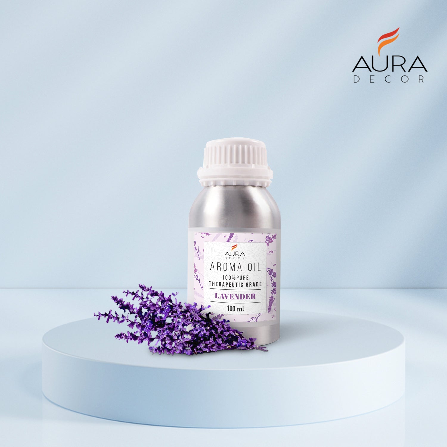 Lavender Fragrance 100% Undiluted Aromatherapy Oil – AuraDecor