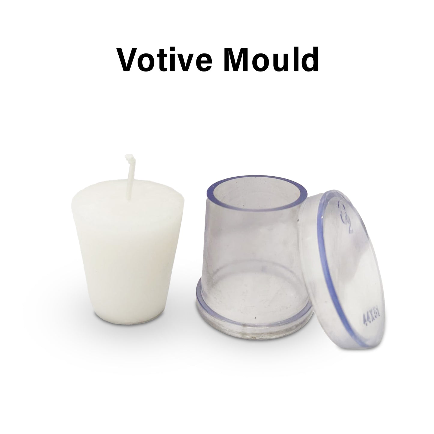 AuraDecor Acrylic Polycarbonate MT Votive Mould (5cm*4.5cm)