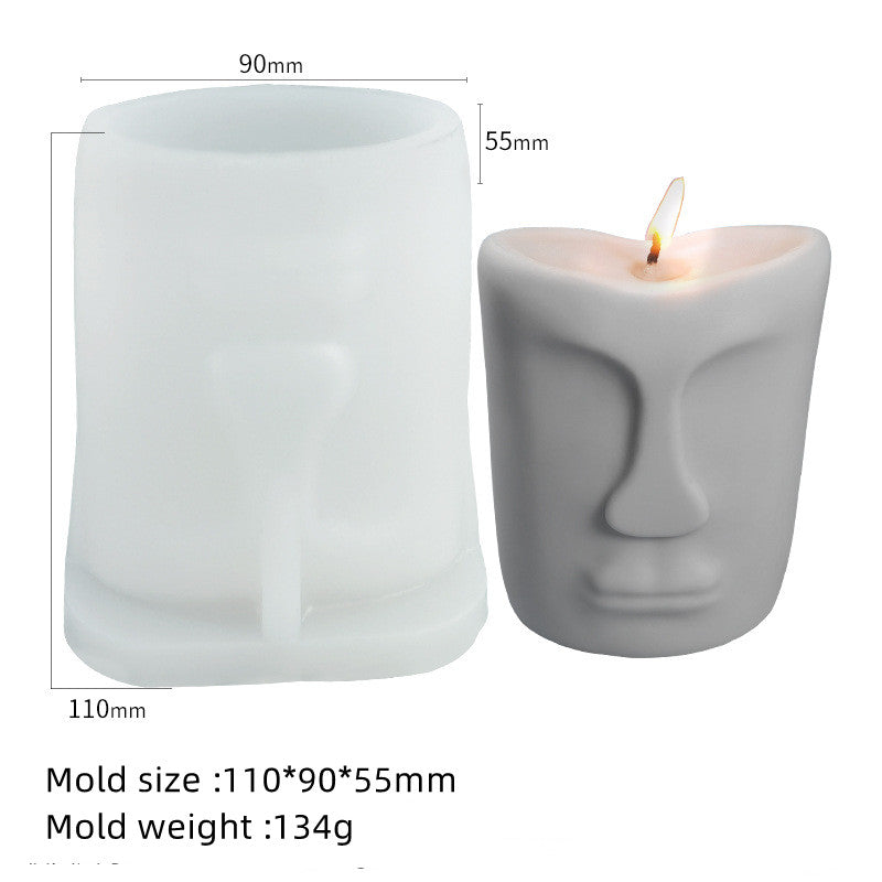 AuraDecor  Face  Mould  ( Different Shapes )