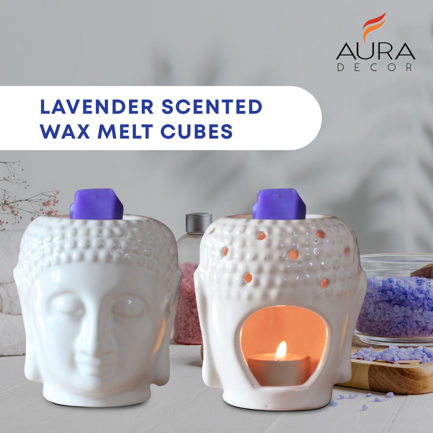AuraDecor Aroma Wax Melts/Scentsy wax Tarts/Tart Wax Lavender