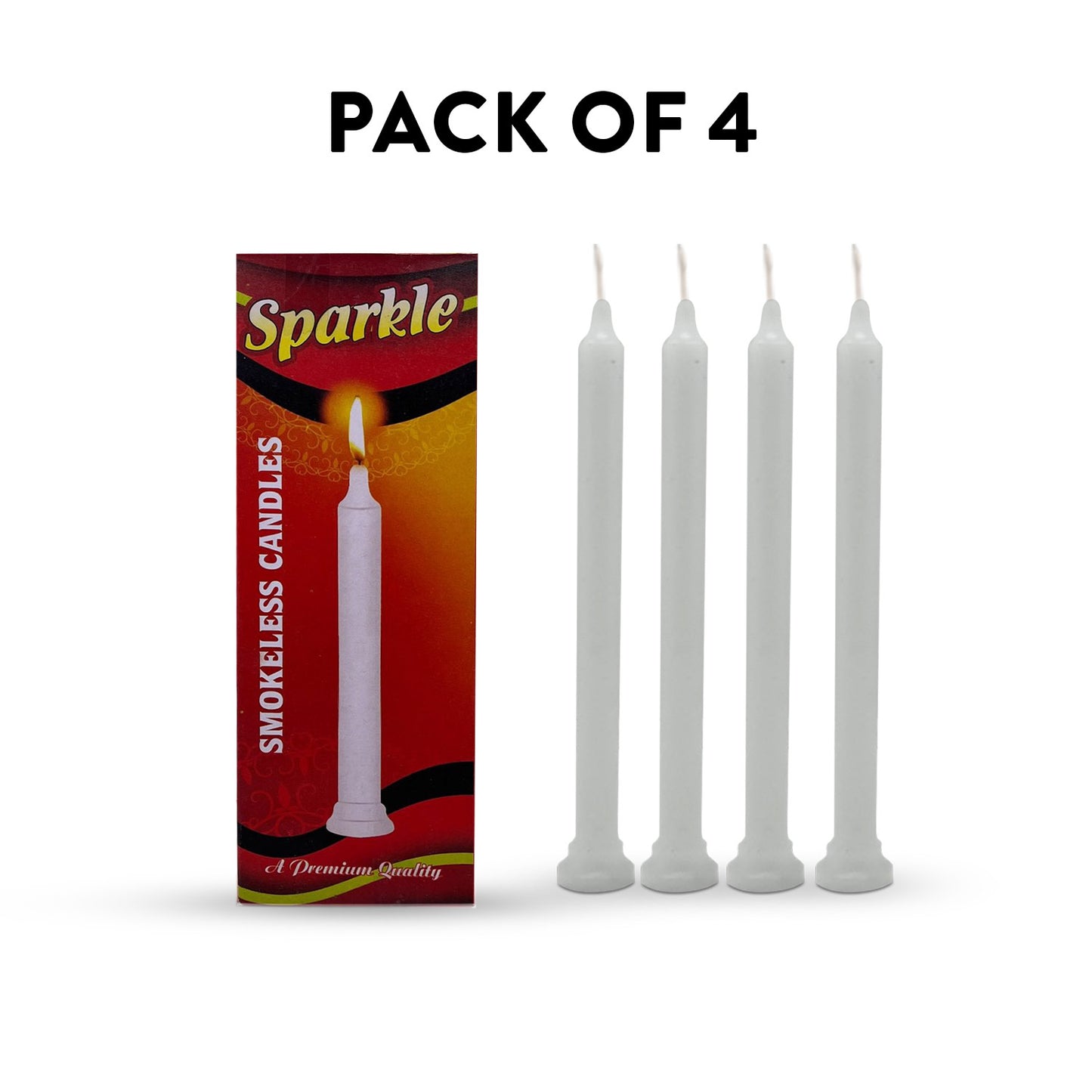 Sparkle Candles ( Pack of 4 ) Master Carton 294 Packets (200*4)