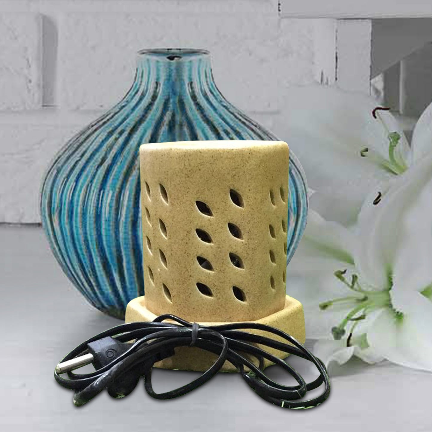 Electric Diffuser with Bulb Tower Shape ( 5 inch Size )(Assorted Shape)