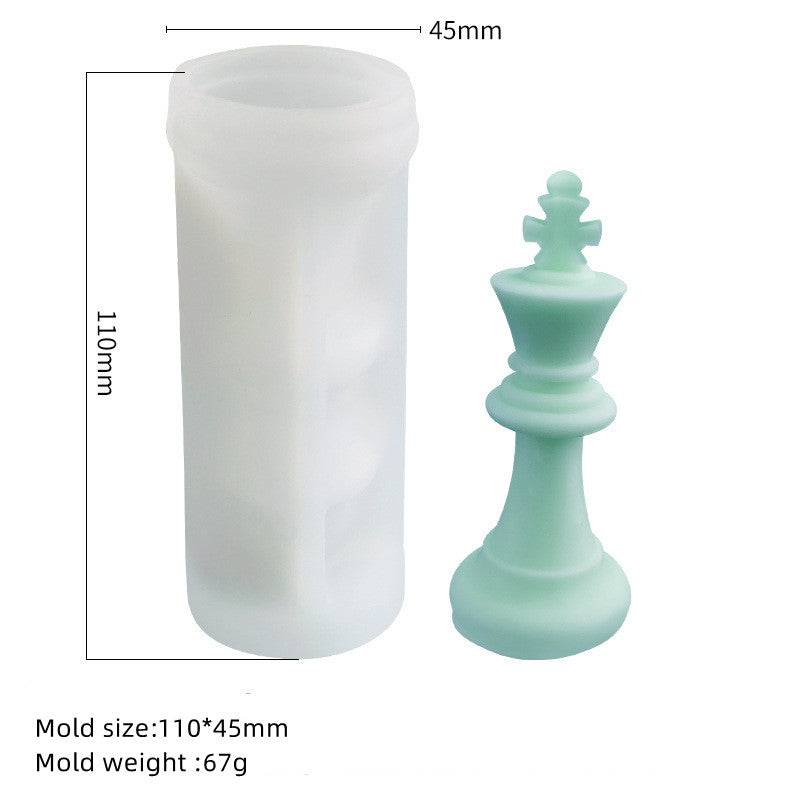 AuraDecor Queen Candle  Mould
