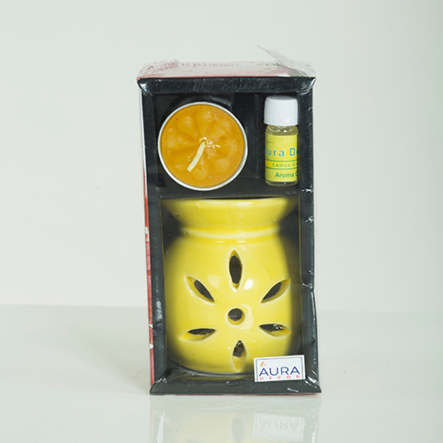 Aroma Oil Burner Gift Set ( Small ) - auradecor.co.in
