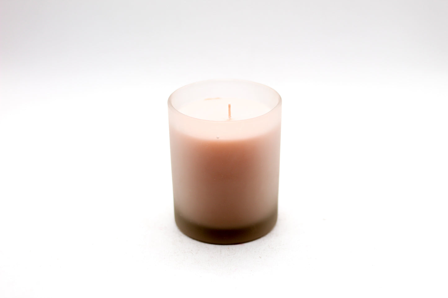 Frosted Glass Fragrance Candle - auradecor.co.in
